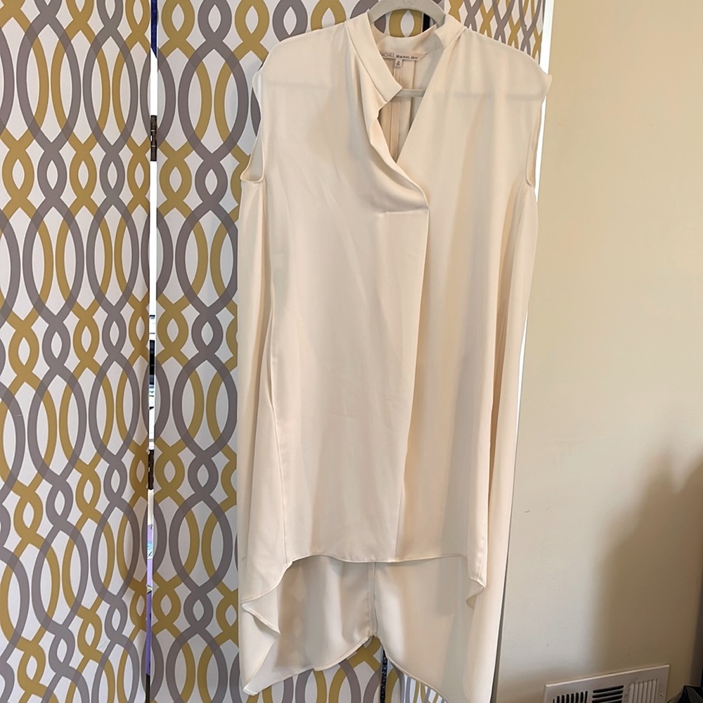 Rachel Roy v-neck ivory dress